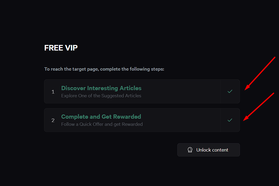 Free VIP Guide Step 3