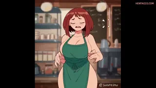 [Artist:suoiresnuart] Uraraka Giving her milk