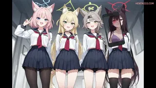 Girls from Blue Archive (Hentaisagastudio/@monookigoyaai) [Blue Archive]