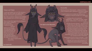 Little demon/spirit of the monastery and her lore ✍️ (Linaswalaf)