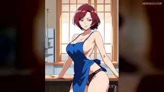 Which warm kitchen MILF has you begging for a taste