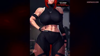 I whould love to be her training 'pet'