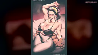 Tomoko is a faithful MILF who use toy to please herself (Jojo’s Bizarre Adventure) [Noodlenood]