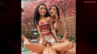 Pocahontas &amp; Moana Sharing the Moment… You Ready