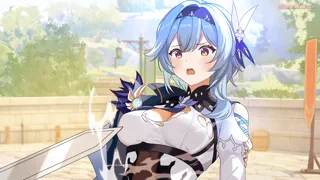 Hot Eula from our visual novel Strange Search Sister [0.1.3]