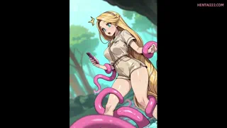 Rapunzel was told not to go into that swamp... 🥴🪼