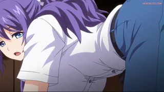 Squeezing Cock With Butt