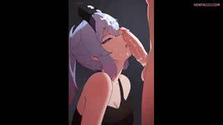 Saki loves cum (Atko_art &amp; Alaitz_va) [Original]