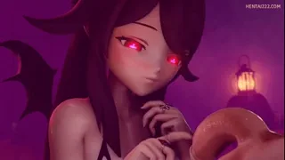 You accidentally summon a succubus who immediately becomes obsessed with you~