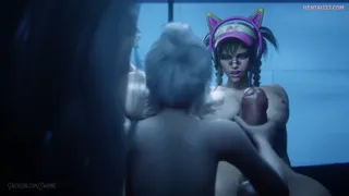 White Fox, Rogue, and Magik - The fox is in the Den (Swamie) [Marvel Rivals]