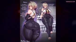 Evelyn x Proxy in Capsule Hotel (Aestheticc_meme)