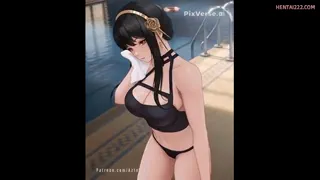 Pool Day with the Thorn Princess