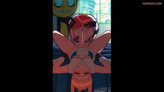P-please don't.. s-suck more after i've- aahn~ after i've c-cum.. it's too sensitive~