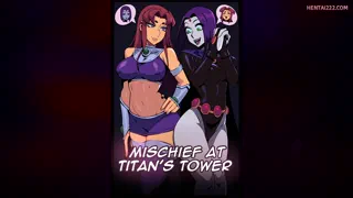 Michief at Titans Tower (Teen Titans) [Tsfsingularity] Porn Comics