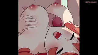 Hey boys~! Check out this sweet pussy, and you boys can't get it!... w-wait a second, don't come closer! Ah! Hey (I'd Love To Flash A Bunch Of Rowdy Men And End Up Biting Off More Than I Could Chew)