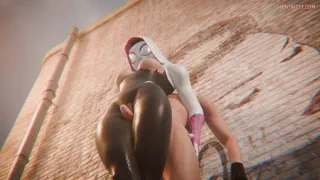Spider Gwen Thighjob (Ohkayp) [Marvel]