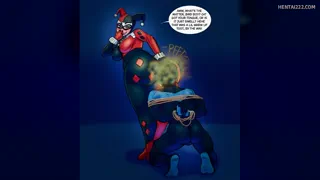 Harley Quinn tries a new method of punishment😵 💫💨