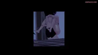 Mia from [ Goth Gasp ] getting lifted