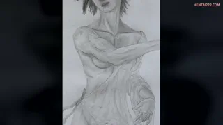 Violet throwing violet petals (Serpenslingua) [Arcane]