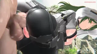 Fluorite getting fucked in the ass (Sileter) [Endfield]