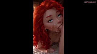 Brave Merida’s Final Animation preview (Fantasyperfectionai)