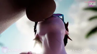 Dva Deep Throat (Hentaivr / Grand Cupido) [Overwatch]