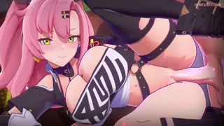 Nicole titty fuck and sex (Blobcg) [Zenless Zone Zero]