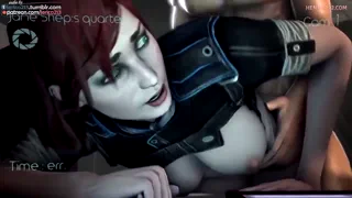 Femshepard doggystyle (Fatcat17) [Mass Effect]