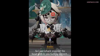 I guess she isn't an exhibitionist