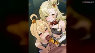 Lucy &amp; Piper artwork by (Senapops)