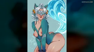 I wish I could be the one railing (White Fox) in her right pussy
