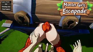 This show the trap mechanic I am developing in Monster Girls Escapade, the game I am working on