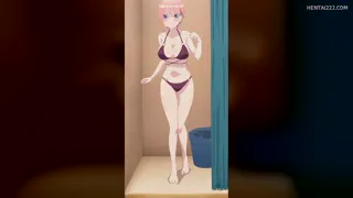 I love jerking off to fanservice like the one in (The Quintessential Quintuplets)