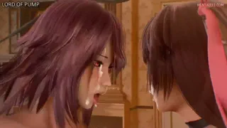 Shiranui's care - 3P (Lord Of Pump) [Taimanin Asagi] Hentai