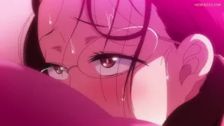 Busty girl fucked and creampied hentai