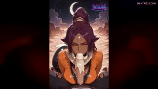 Whispered secrets of pleasure unlock my floodgates, drenching you in waves. - Yoruichi, Bleach