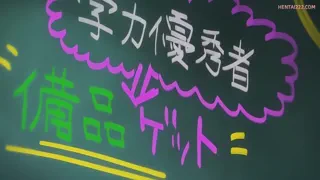 Busty Purple Hair Teacher Spread Wide Open (After School) [Drop Out] Nsfw