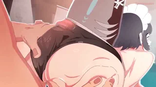 Panty rubbing Hentai