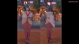 Hoshimi Miyabi - Sakura Priestess V2 (Zentrik_bit) Ecchi [Mod Zenless Zone Zero]