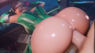 Wild Card Black Cat getting fucked (Z1g3d) Adult [Marvel Rivals]