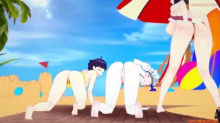 Beaches Peaches Naruto Lewd (By Mimimister)