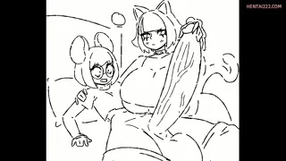 Just pump my gock until I spurt and shake in your hand @.@ rule34
