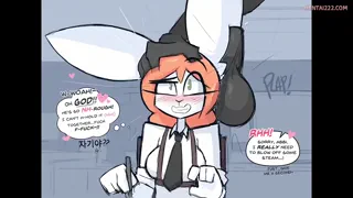 It's so hot to be fucked in fluffy ears, literally fucking my brains out