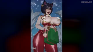 Ahri's present for you [League Of Legends] Futanari  (Artist Xinaelle)