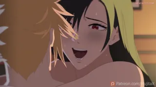 Tifa and Cloud Fucking Hard (Mujitax) [Final Fantasy] Rule34