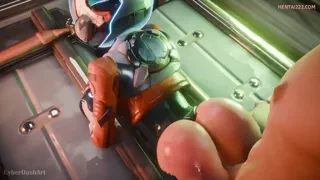 Good tight pussy fucking [Juno,overwatch] (Cyberdash Art)