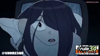 Sadako has been captured and fucked by nerd hentai