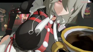 Rina giving Milk with the Tea (Ceno0) Porn [Zenless Zone Zero]