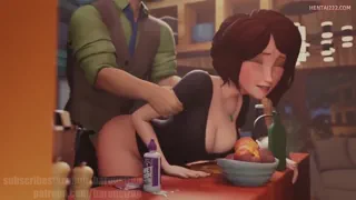 Oh honey, could you close the door, mommy is getting fucked here [Aunt Cass,big Hero 6] (Baronstrap )