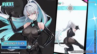 Nikke Motion Demonstration Lewd - Ark Ranger Black】